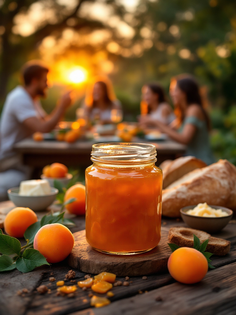 apricot jam outdoor setting family (2)