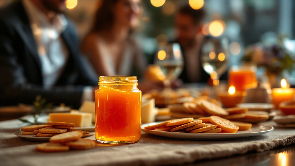 orange marmalde enjoyed by family